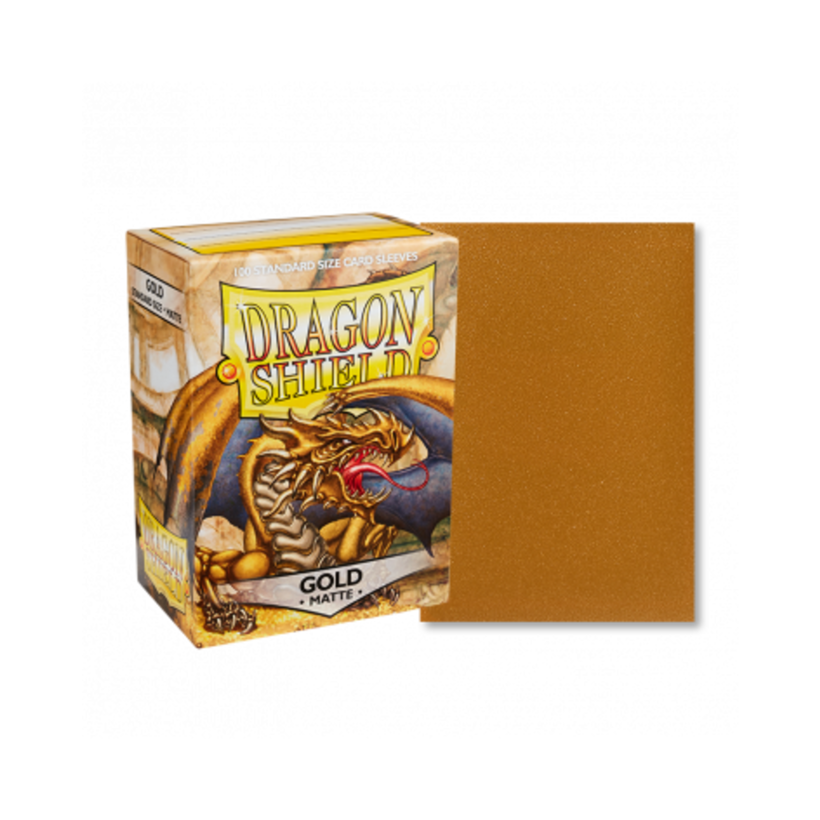 Dragon Shield Dragon Shield Sleeves: Matte Gold (100 ct.)