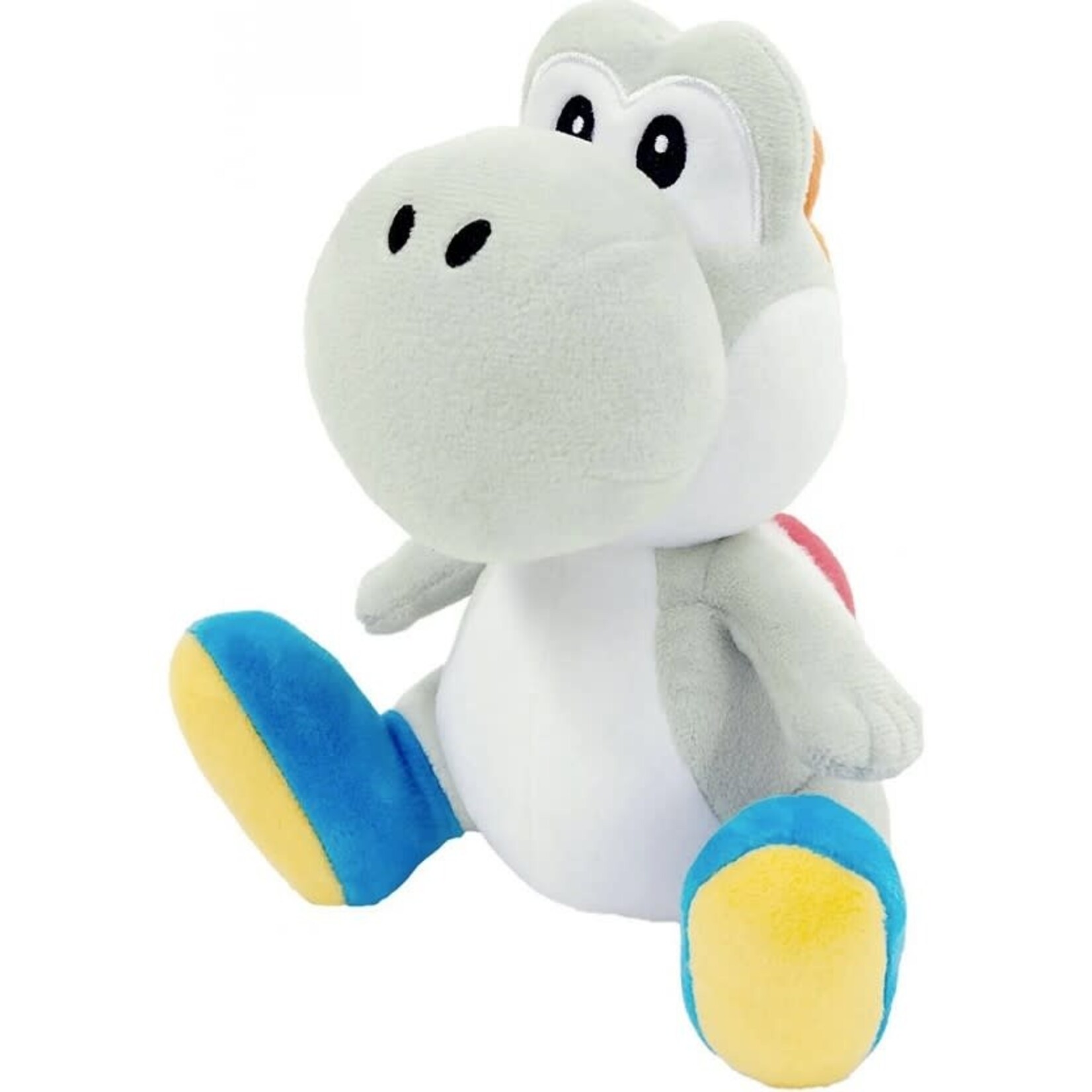 Super Mario Super Mario - Little Buddy All Star White Yoshi Plush