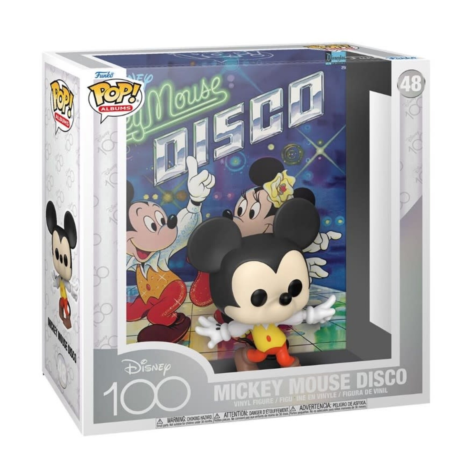Disney Disney 100 - Mickey Mouse Disco Pop! Album Figure with Case