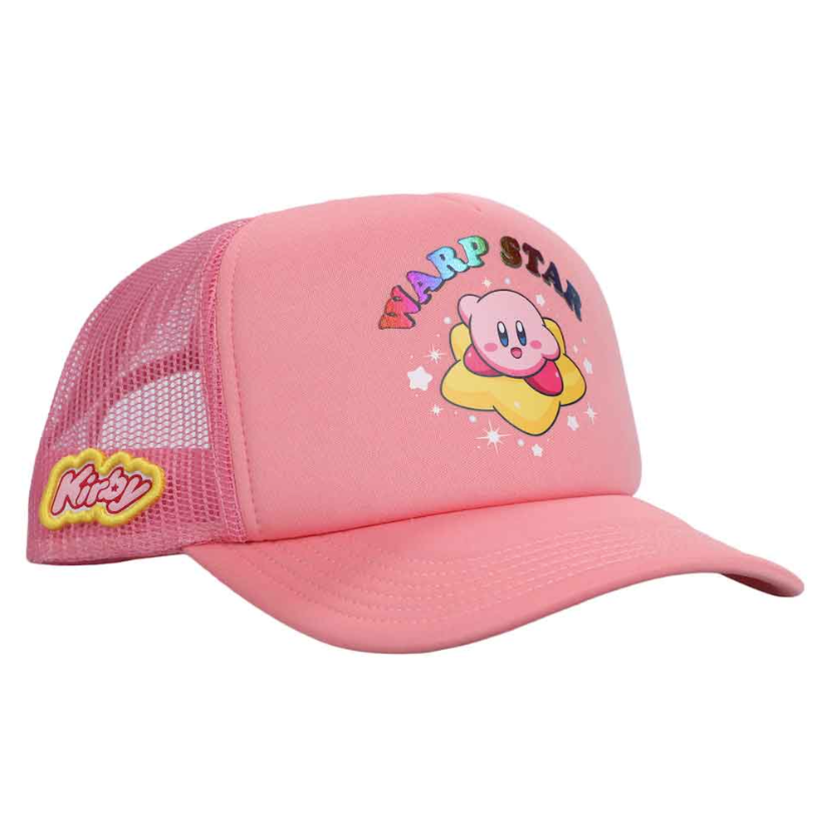 Kirby Kirby - Warp Star Foil Print Trucker Hat