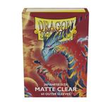 Dragon Shield Dragon Shield Japanese Sleeves: Matte Clear (60 ct.)