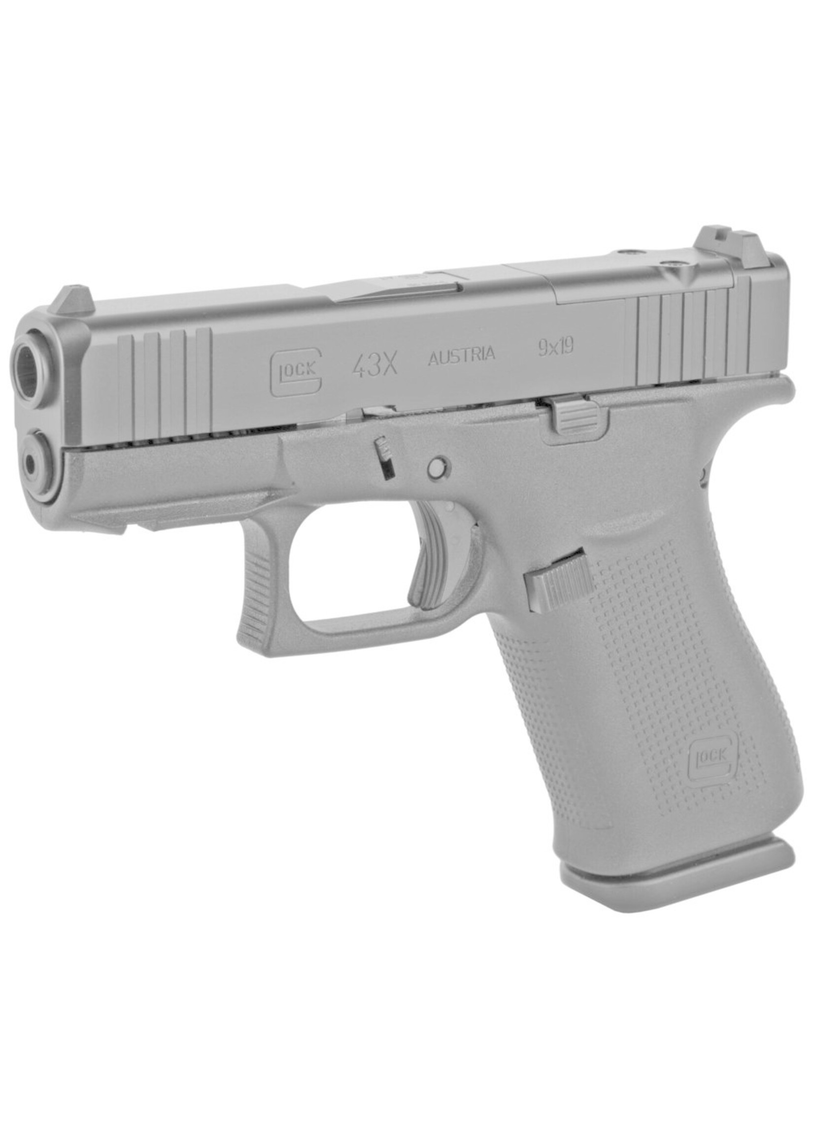 Glock GLOCK 43X BLACK W/ FIXED SIGHT (BLUE LABEL) Swanny's Gun & Gear