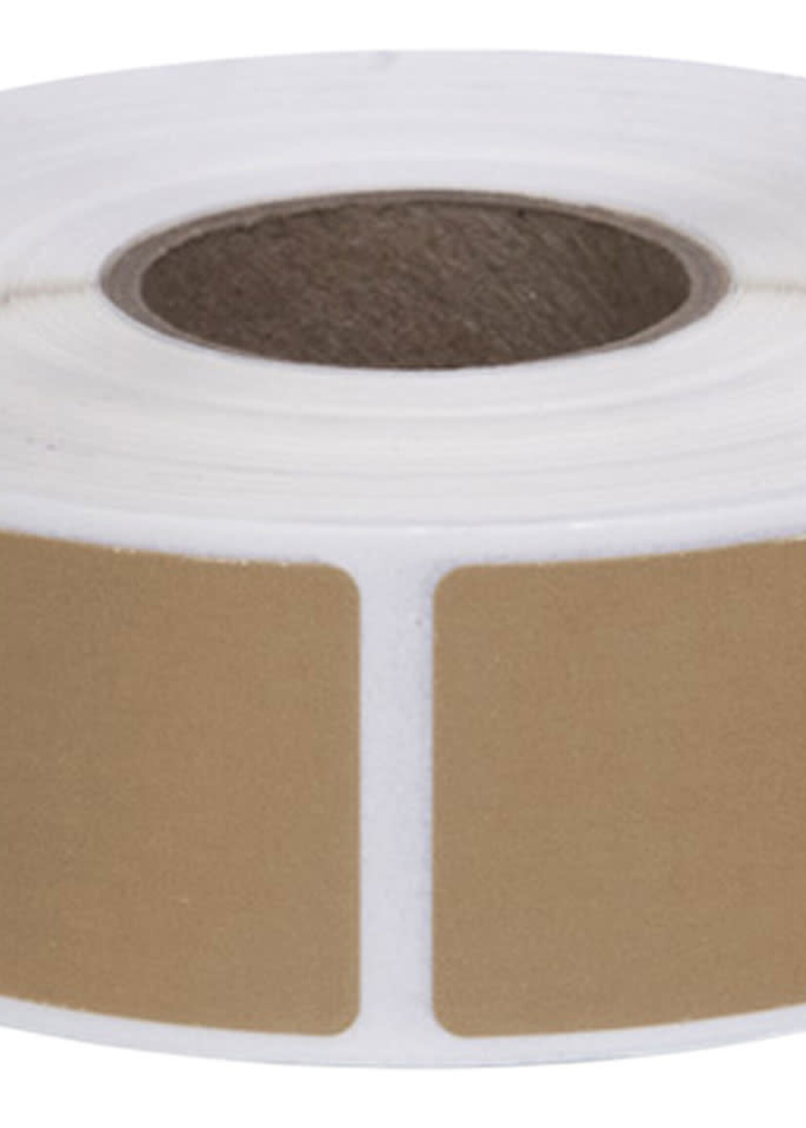 Action ACTION TARGET INC PASTBR Square Target Pasters 7/8" 1000 Per Roll Brown