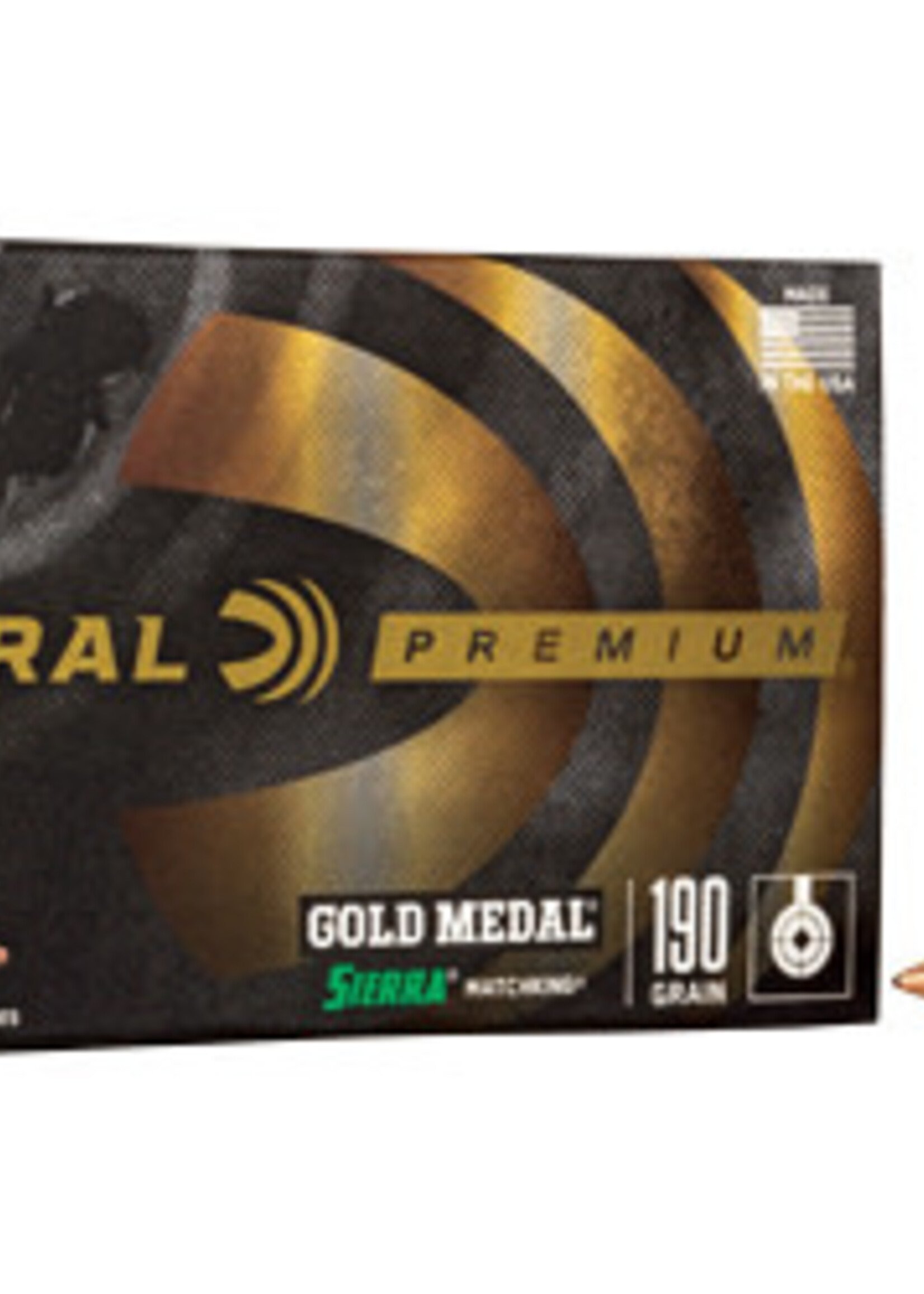 Federal Ammunition Federal, Gold Medal, 300 WIN MAG, 190 Grain, Boat Tail, Hollow Point, 20 Round Box
