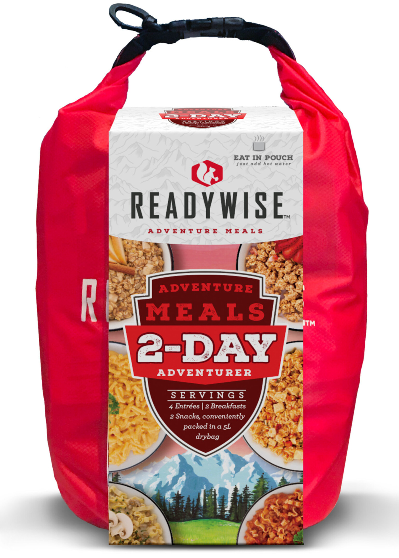 ReadyWise ReadyWise Outdoor Food Kit 2 Day Adventure Pack MFG# RW05919 UPC# 855491007393