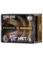 Federal Ammunition Federal Premium Personal Defense 10mm Auto 20gr. HST, JHP 20 Box MFG# P10HST1S UPC# 604544646702