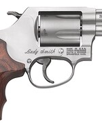 Smith & Wesson Smith & Wesson 162414 Model 60 Ladysmith 357 Mag or 38 S&W Spl +P Stainless Steel 2.12" Barrel & 5rd Cylinder, Satin Stainless Steel J-Frame, Ergonomic Wood Grip For Smaller Hands