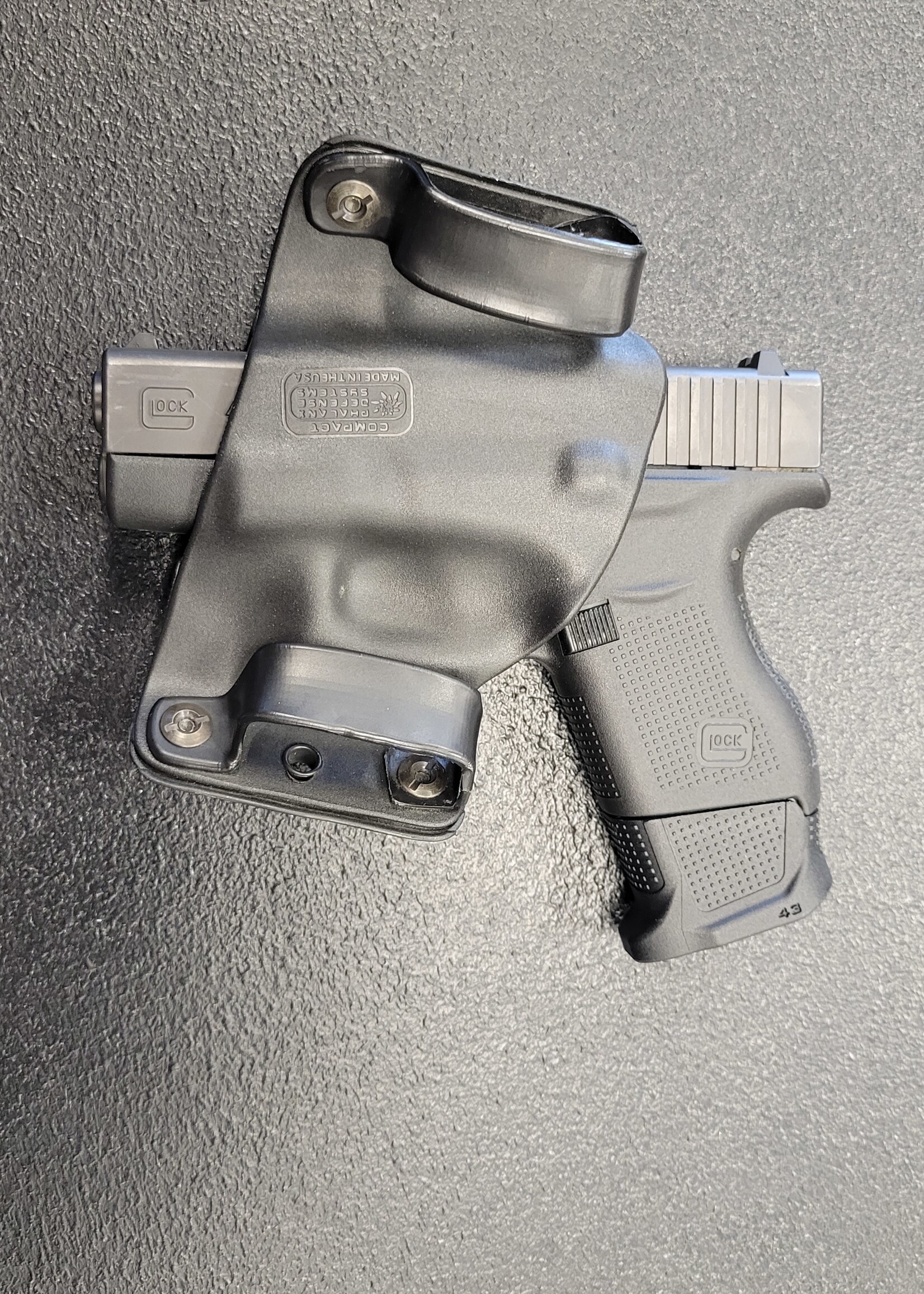 Glock (USED) Glock 43 With extended Magazines Holsters