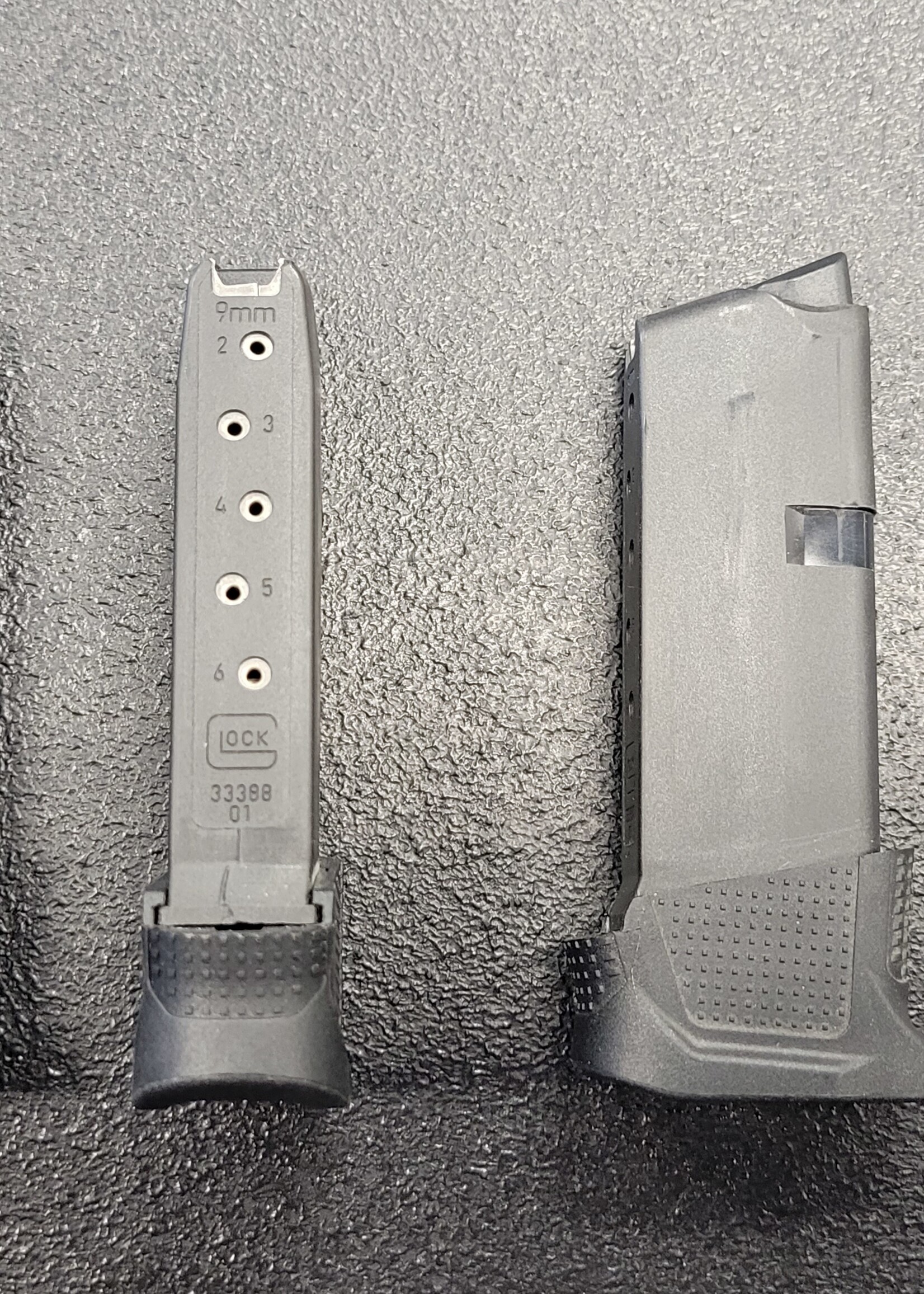 Glock (USED) Glock 43 With extended Magazines Holsters