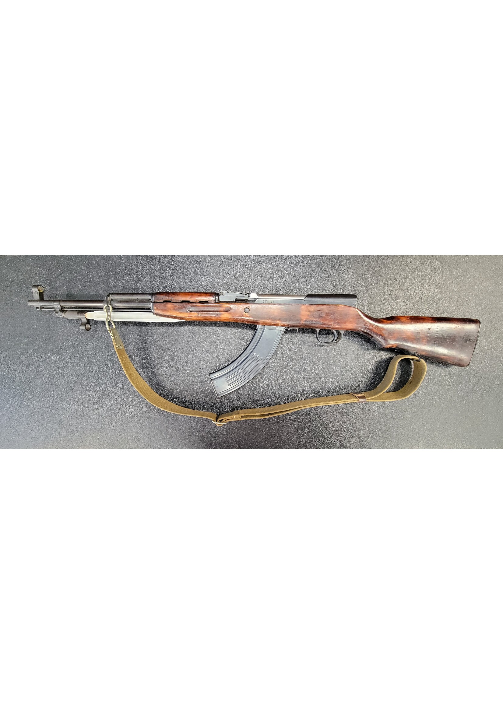 CONS) TULA RUSSIAN SKS 7.62X39 W/ 30 ROUND MAGAZINE AND BLADE