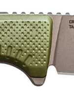 SOG S.O.G SOG17790357 Altair FX 3.40" Fixed Plain Satin TiNi Cryo CPM 154 SS Blade/ Field Green GRN Handle