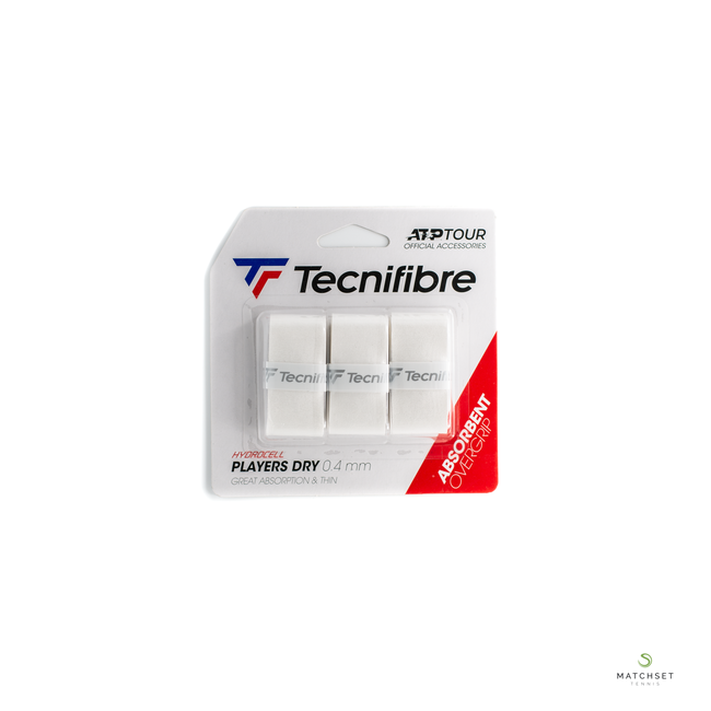 Tecnifibre Player's Dry Overgrip 3 Pack