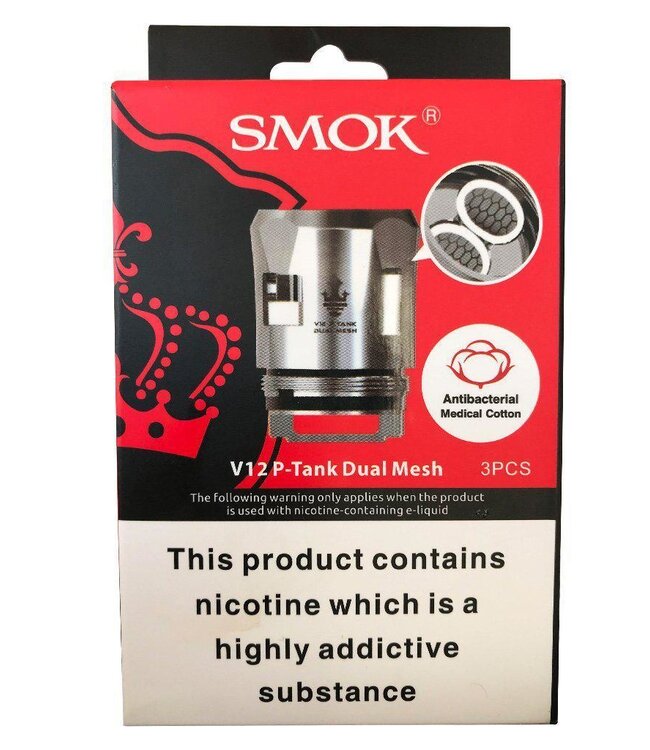 Smok V12 P-Tank Mesh Coils