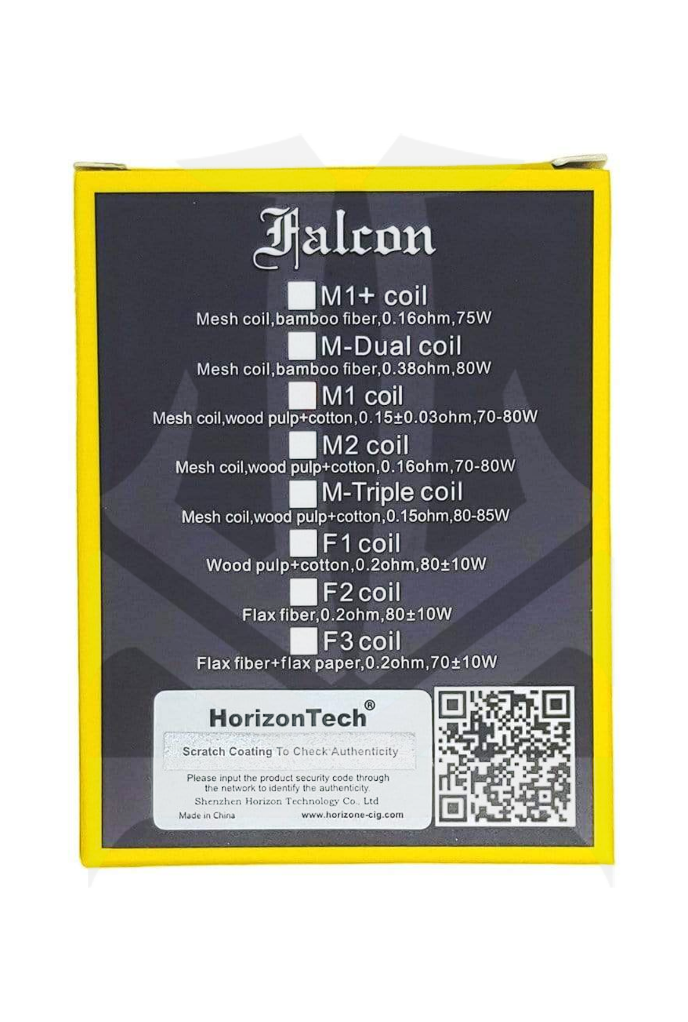 HorizonTech Falcon Coils
