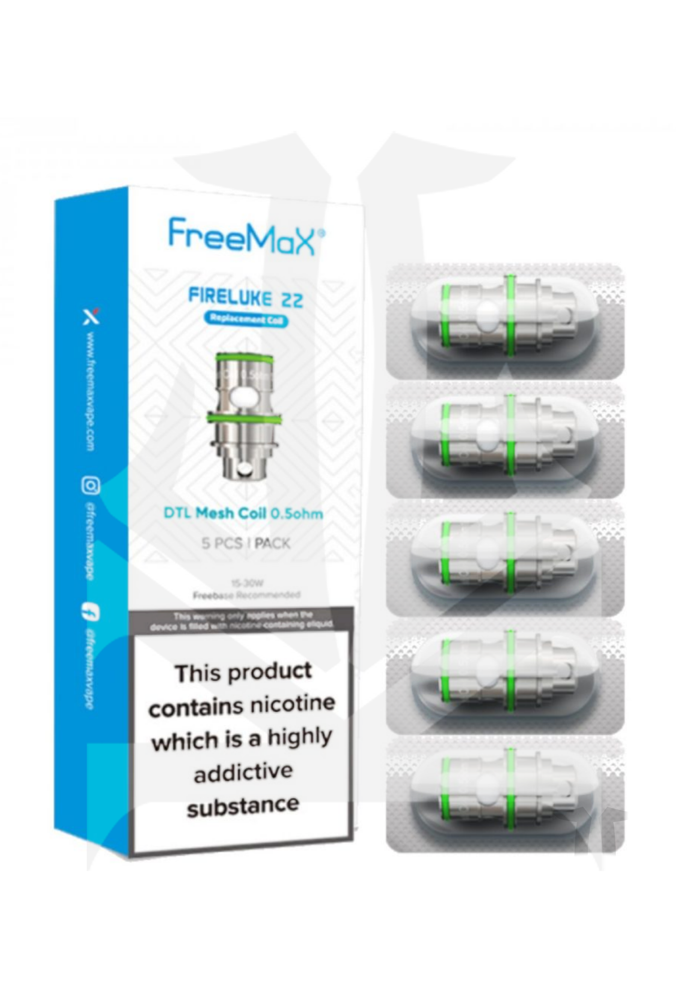 FreeMax Fireluke 22 Coils