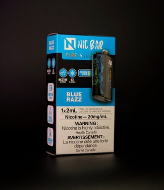 Nic Bar Fire n' Ice Blue Razz