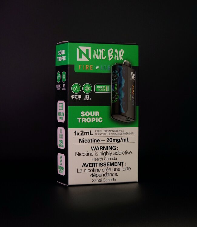 Nic Bar Fire n' Ice - Sour Tropic