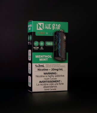 Nic Bar Fire n' Ice Menthol Mint