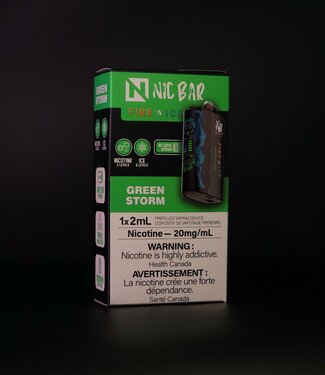 Nic Bar Green Storm