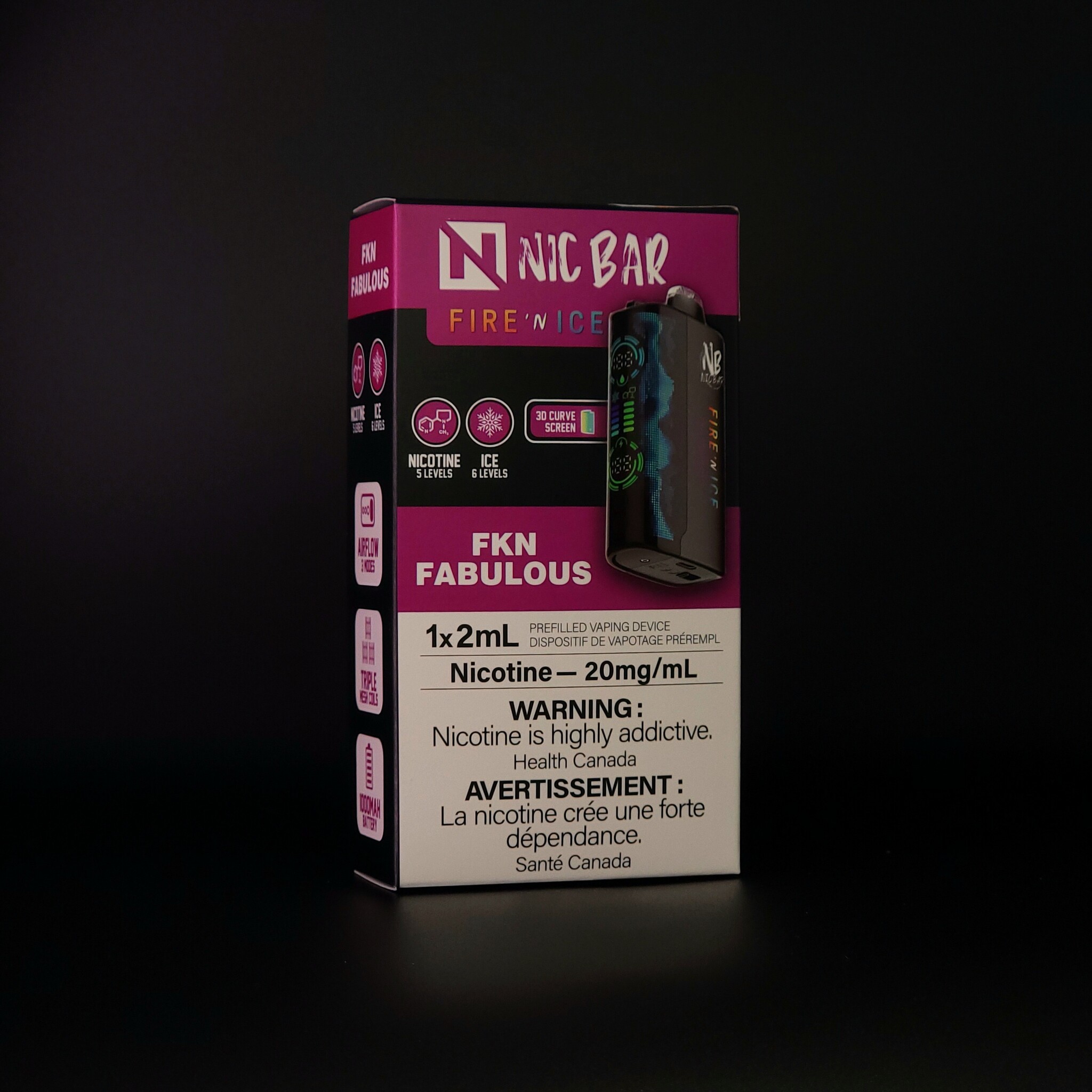 Nic Bar Fire n' Ice - FKN Fabulous