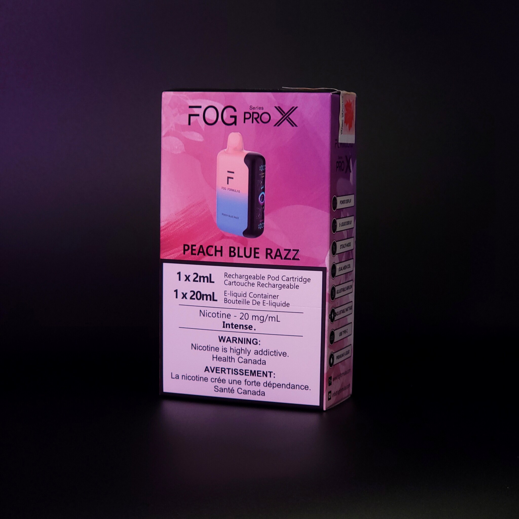 Fog Pro X - Peach Blue Razz - Vapor Lounge