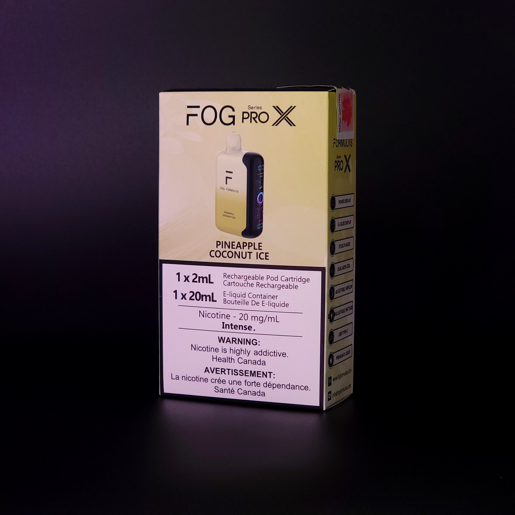 Fog Pro X - Pineapple Coconut Ice - Vapor Lounge