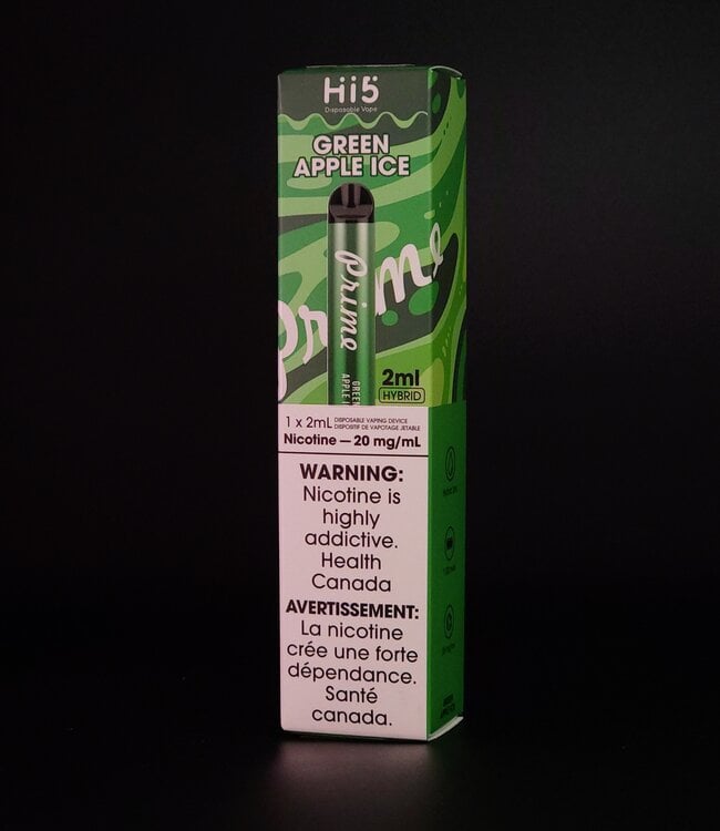Hi5 Prime - Green Apple Ice
