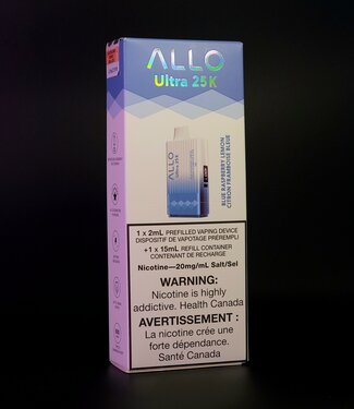Allo Ultra 25k Blue Raspberry Lemon