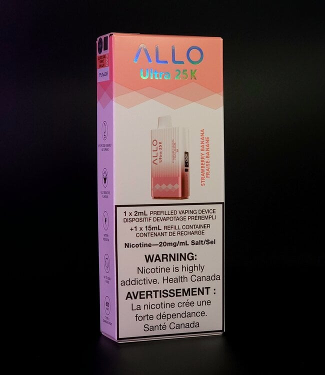 Allo Ultra 25K - Strawberry Banana