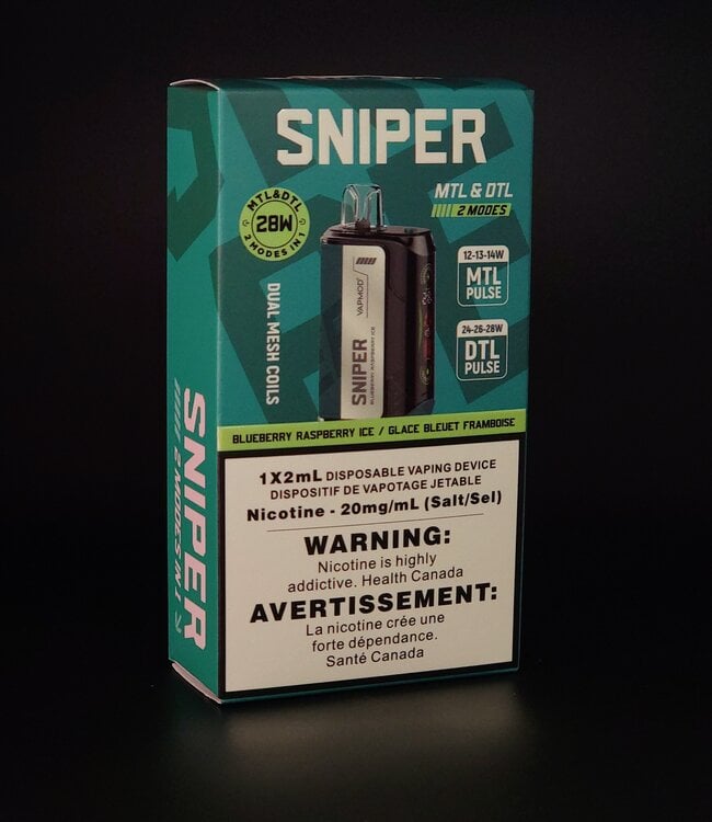 Vapmod Sniper - Blueberry Raspberry Ice