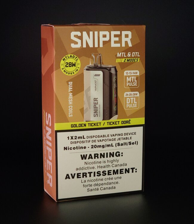 Vapmod Sniper - Golden Ticket
