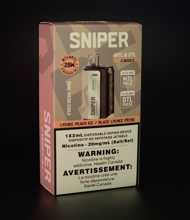 Vapmod Sniper - Lychee Peach Ice