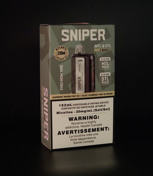 Vapmod Sniper - Raspberry Dragonfruit Ice