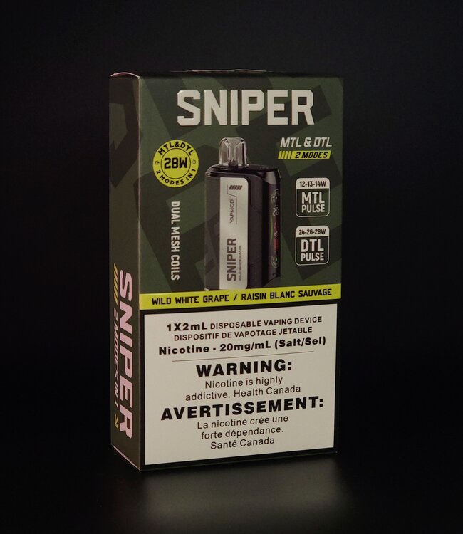 Vapmod Sniper - Wild White Grape