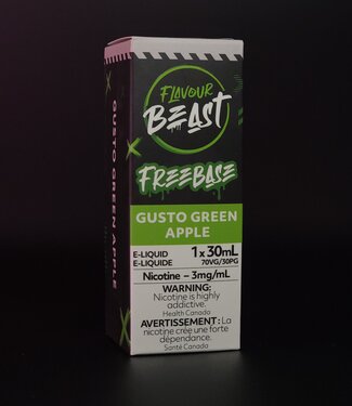 Flavour Beast Freebase Gusto Green Apple