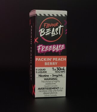 Flavour Beast Freebase Packin' Peach Berry