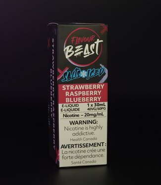 Flavour Beast Strawberry Raspberry Blueberry Ice