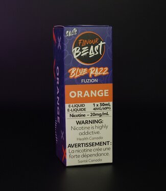 Flavour Beast Fuzion Blue Razz Orange