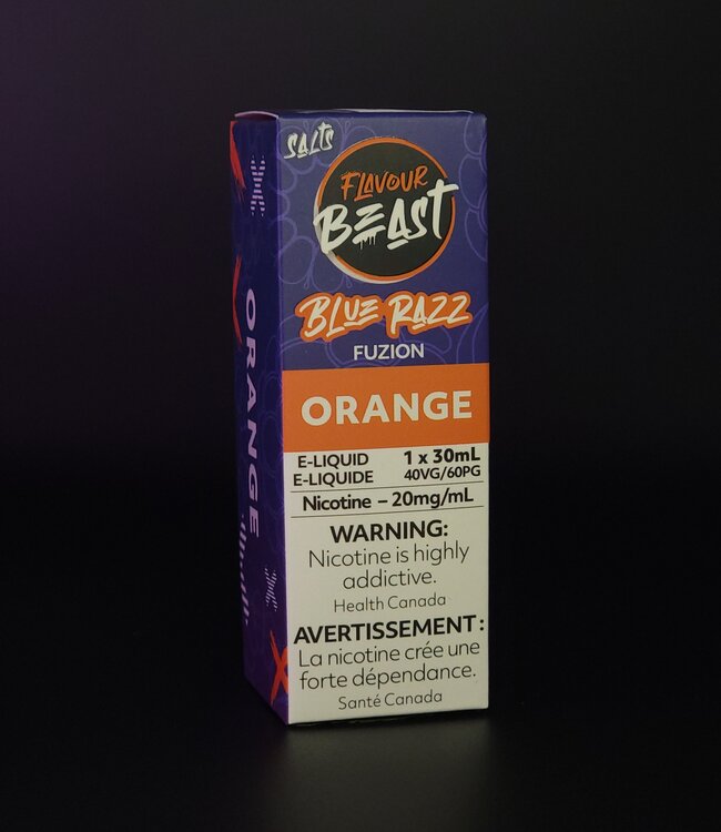 Blue Razz Fuzion Orange