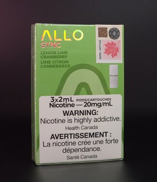 Allo Sync Lemon Lime Cranberry