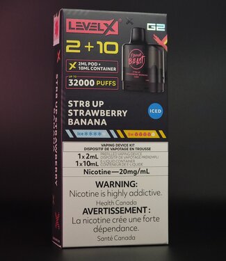 Level X G2 STR8 Up Strawberry Banana Ice