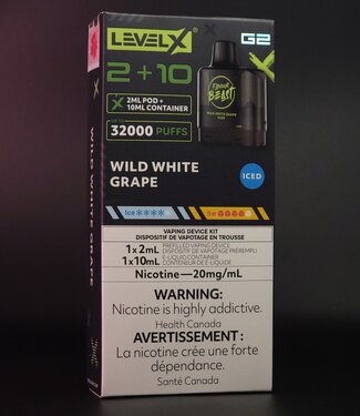 Level X G2 Wild White Grape Ice