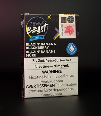 Flavour Beast Blazin' Banana Blackberry