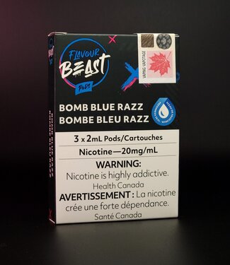 Flavour Beast Bomb Blue Razz