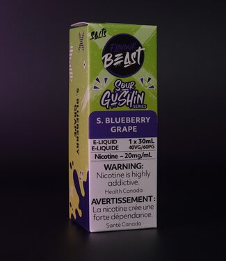 Flavour Beast Gushin Sour Blueberry Grape