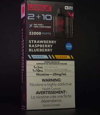 Level X G2 Strawberry Raspberry Blueberry Ice