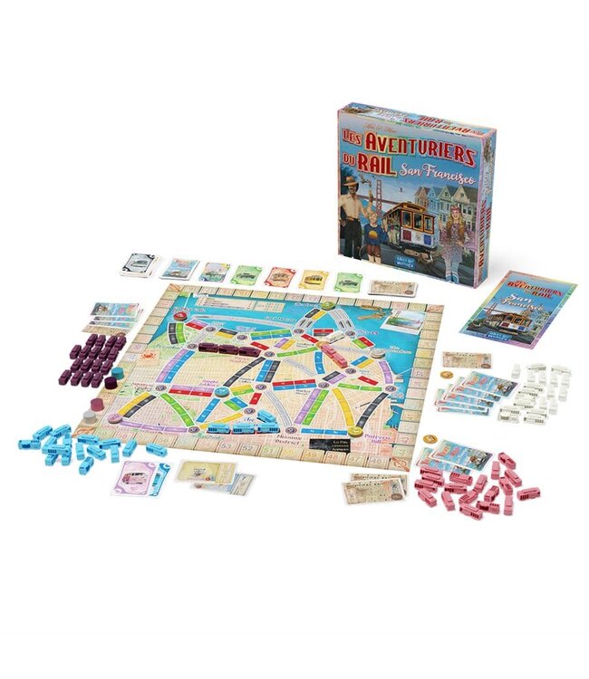 LES AVENTURIERS DU RAIL - EXPRESS - SAN FRANCISCO (FRENCH)