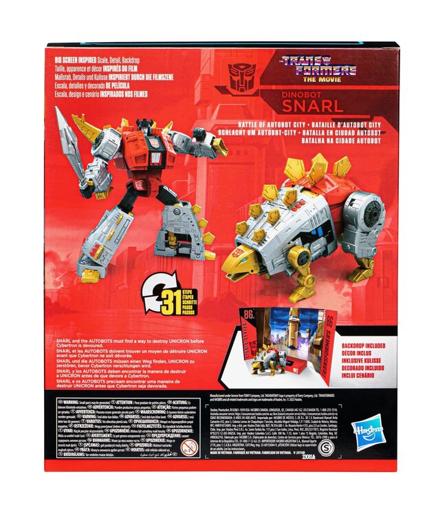Transformers Studio Series Leader 86 Dinobot Snarl