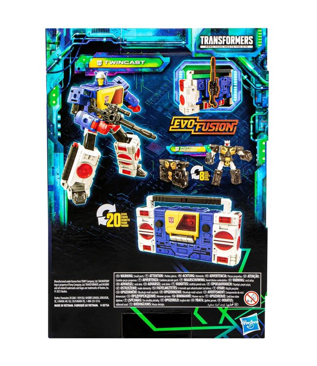 Transformers Legacy Evolution Voyager Twincast and Autobot Rewind