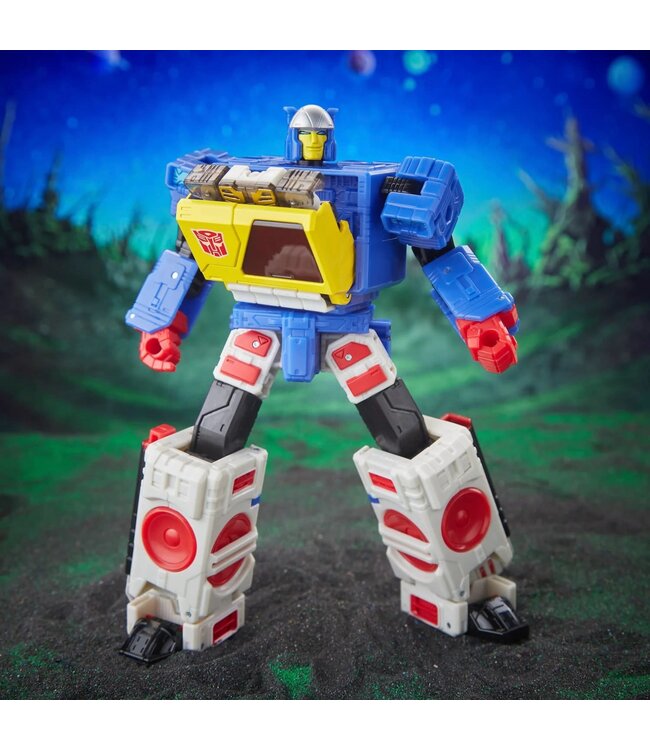 Transformers Legacy Evolution Voyager Twincast and Autobot Rewind